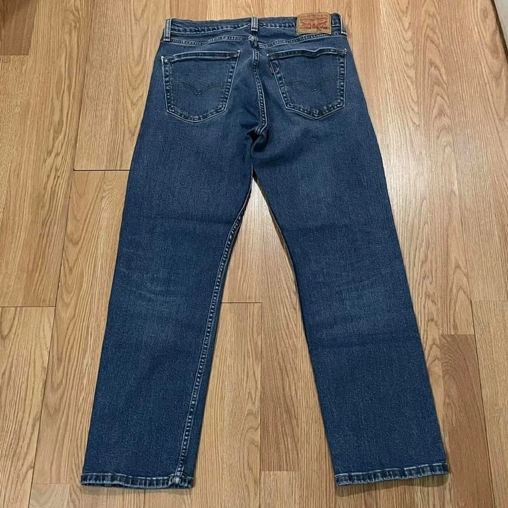 Levis 505 Men’s Straight Leg Fit 32x30 (31x29) Medium Blue Western Cowboy Y2K
